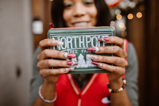 18 Short Christmas Nail Ideas, from Dainty Designs to ... - InStyle